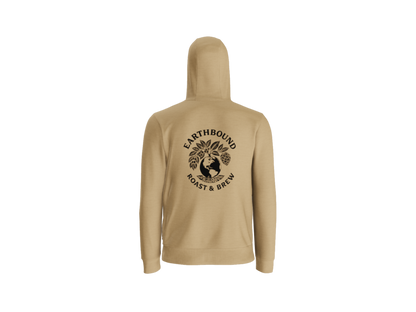 Earthbound Desert Gold Pullover Hoodie (Black Logo Front & Back