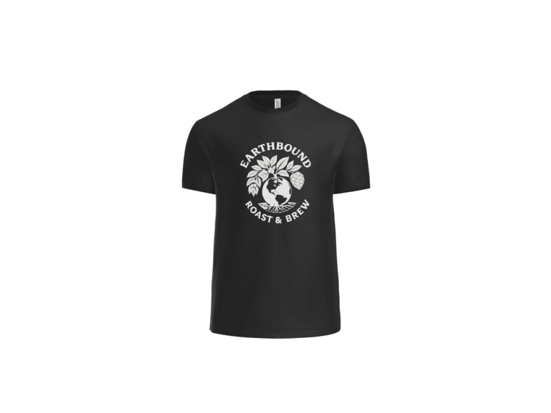 Earthbound Black T-Shirt (White Logo on Front)