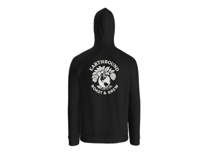 Earthbound Black Pullover Hoodie (White Logo Front & Back)