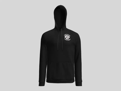Earthbound Black Pullover Hoodie (White Logo Front & Back)