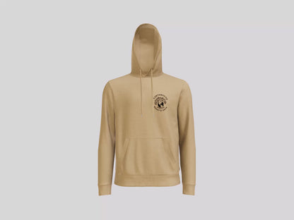 Earthbound Desert Gold Pullover Hoodie (Black Logo Front & Back